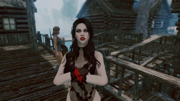 Кортни. Вроде бы не Лав )) Skyrim SE (сборка 11)