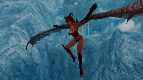 Прыжок Суккубы.. Skyrim SE (сборка 11)
