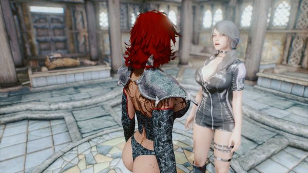 В храме с Софией.. Skyrim SE (сборка 11)