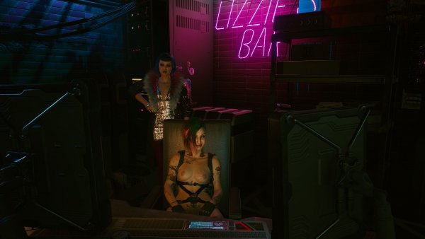 У Джуди.. Cyberpunk 2077