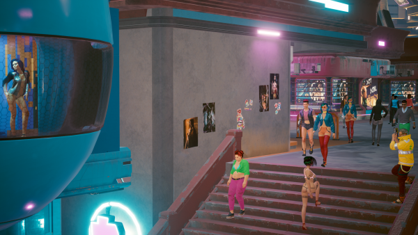 Ви привлекла танцовщица за бронированным стеклом.