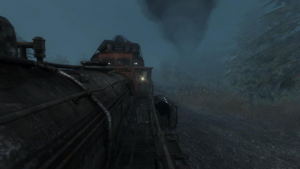 На поезде.. METRO EXODUS
