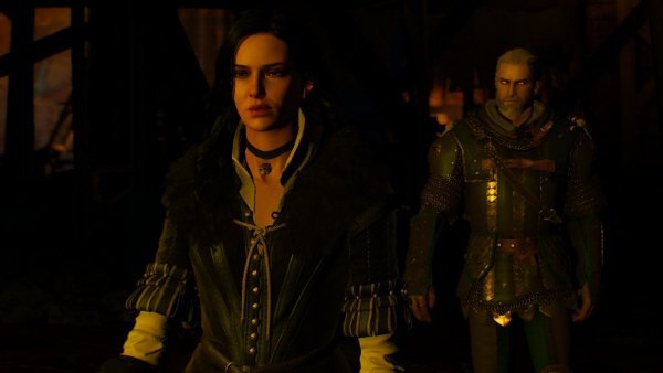 Йенн и Геральт.. Ведьмак III (сборка Торна)