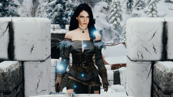 ЙЕННИФЕР.. Skyrim SE (Зимний 7.0)