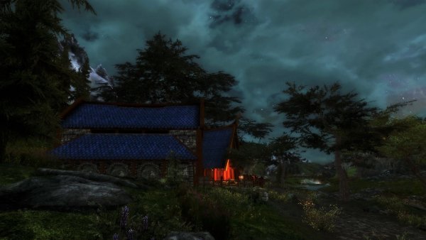 Вечереет.. Skyrim LE тестовое