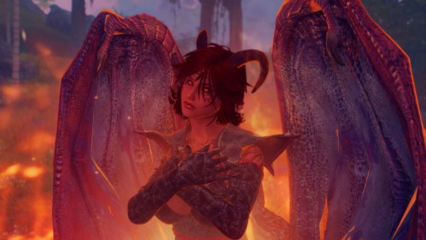 Огненная Корти.. Skyrim SE (сборка 11)