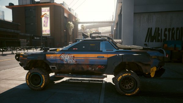 Машинка хороша.. Cyberpunk 2077 глазами Windfire