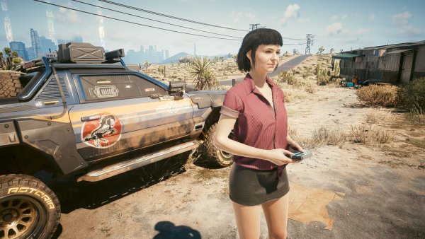 Деваха из Альдекальдос.. Cyberpunk 2077