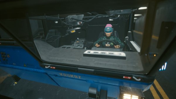 А вы водили грузовик в Cyberpunk 2077 ?