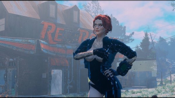 Придерживаем сиськи )) Fallout-4 (Сборка 7.5)