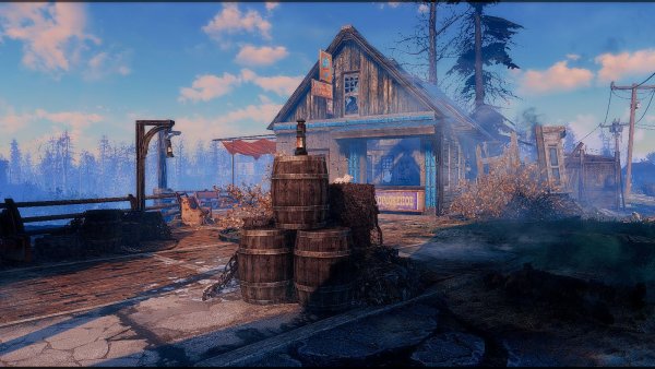 Домик у причала.. Poselenia Windfire