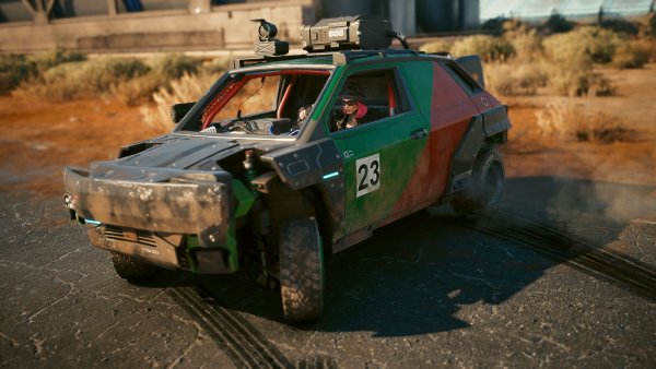 Cyberpunk 2077 глазами Windfire