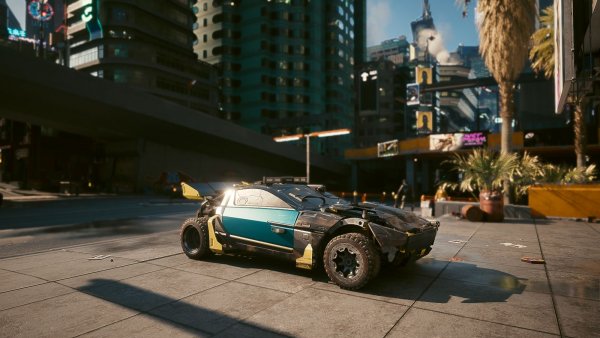 Койот в элитном районе ;) Cyberpunk 2077 глазами Windfire