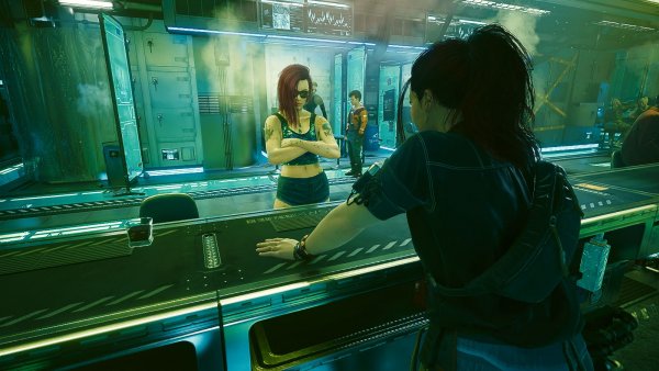 В Посмертии.. Cyberpunk 2077 глазами Windfire