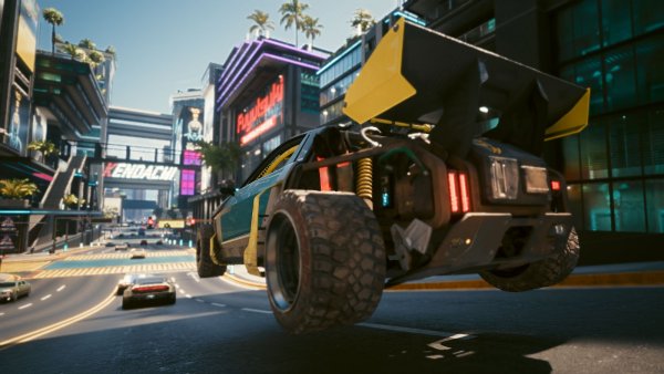 Самолёт.. Cyberpunk 2077 глазами Windfire