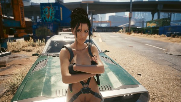 Грустняха Панам. Cyberpunk 2077 глазами Windfire