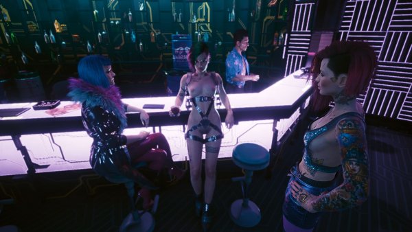 Эвелин, Джуди и Ви.. Cyberpunk 2077 глазами Windfire