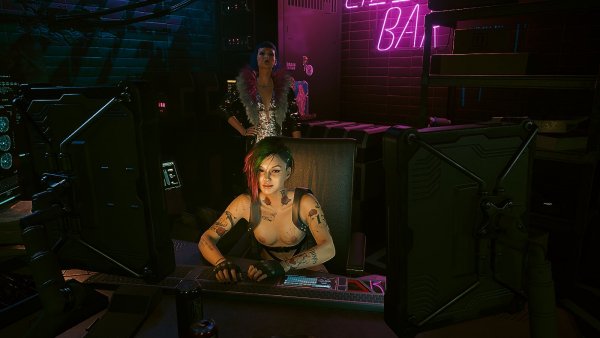 Джуди.. Cyberpunk 2077 глазами Windfire