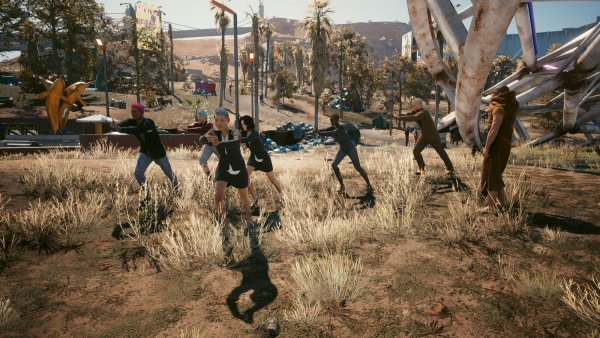 Тай цзи или что-то вроде.. Cyberpunk 2077