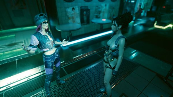 Баа, какие люди, и без одежды! ))) Cyberpunk 2077