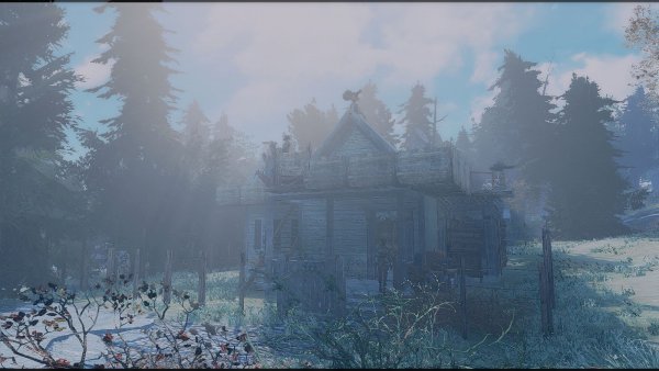 Домик поселение (не ваниль!) Poselenia Windfire Fallout-4