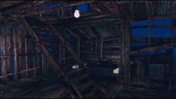 Поселенка спит в лачуге.. Poselenia Windfire Fallout-4