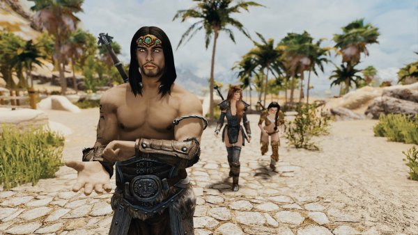 ЭЙРАН, ЭЙЛА и РИЯ. Соратники. Skyrim SE (Тропики 7.0)