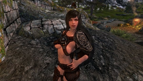 Соратница Рия.. Skyrim LE тестовое