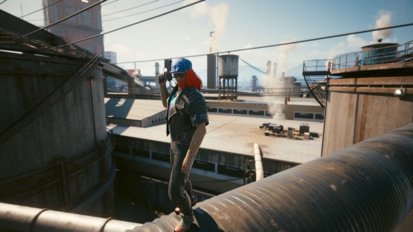 VEE.. Cyberpunk 2077 глазами Windfire