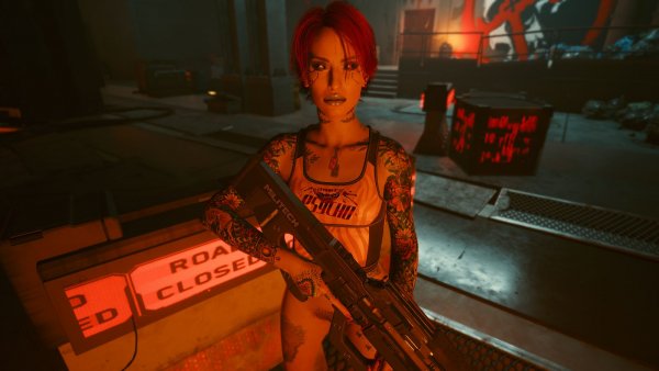 Cyberpunk 2077 глазами Windfire