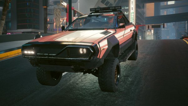 Летим.. Cyberpunk 2077 глазами Windfire