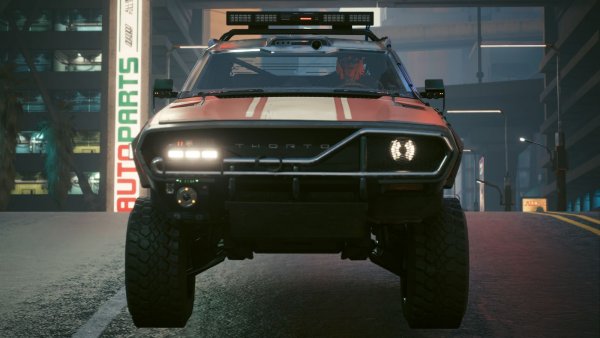 Cyberpunk 2077 глазами Windfire