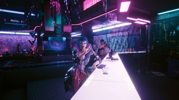 ЭВЕЛИН.. Cyberpunk 2077 глазами Windfire