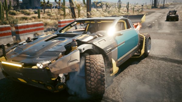 Cyberpunk 2077 глазами Windfire