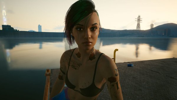 Джуди.. Cyberpunk 2077 глазами Windfire