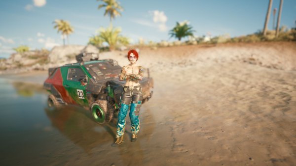 Cyberpunk 2077 глазами Windfire