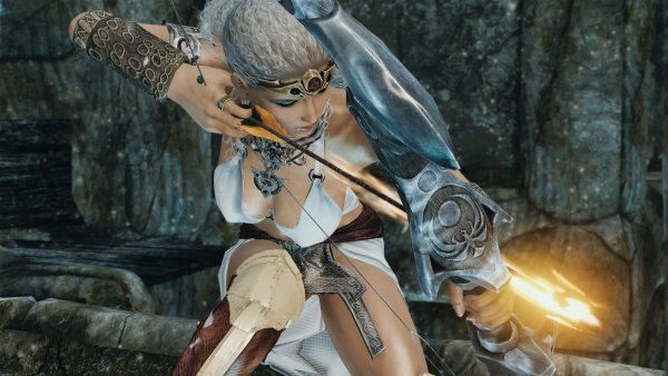 НИКА охотится на нежить.. SKYRIM AE (сборка 10)