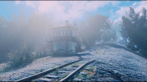 Поселенье ещё без застройки..  Fallout-4