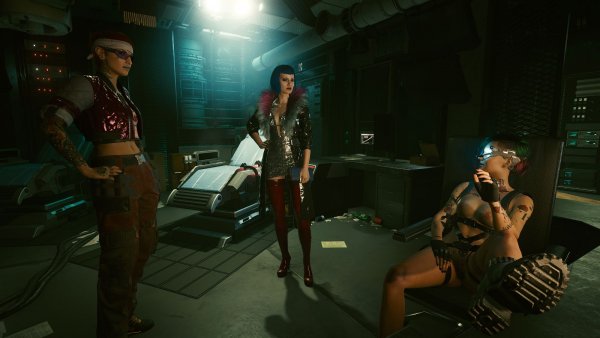 У Джуди.. Cyberpunk 2077 глазами Windfire