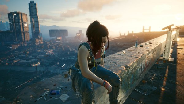 Клэр.. Cyberpunk 2077 глазами Windfire