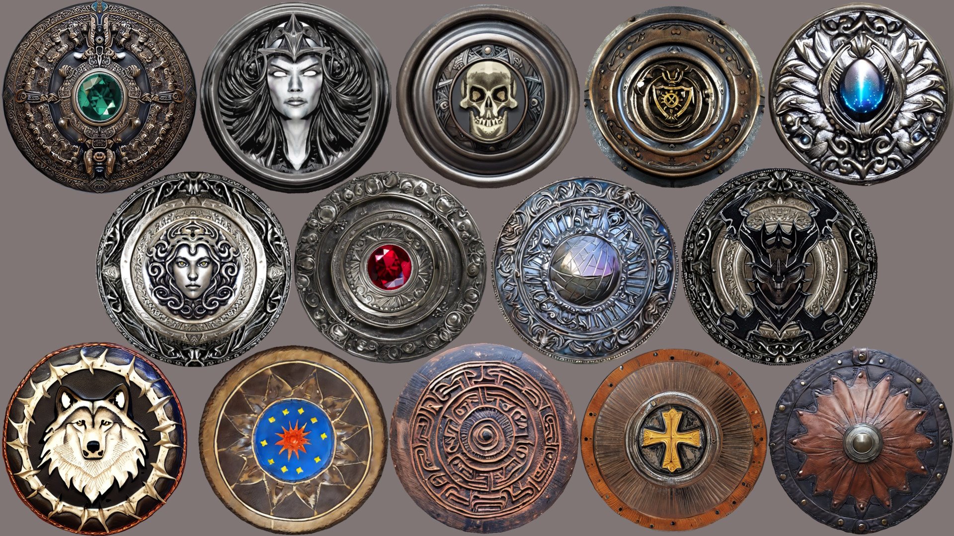 Half-off Shield Set Rus