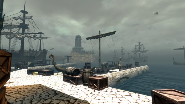 Сентинел, пристань (Последний дракон).