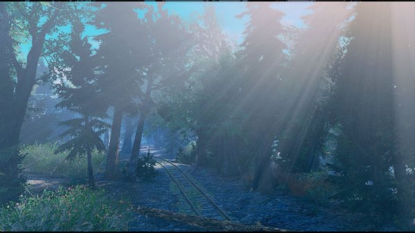 Тема - солнечных лучей. Fallout-4 (Сборка 7.5)