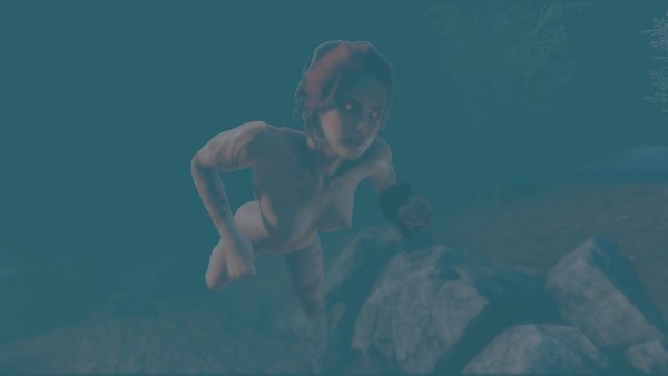 Подводное купание.. Fallout-4 (Сборка 7.5)