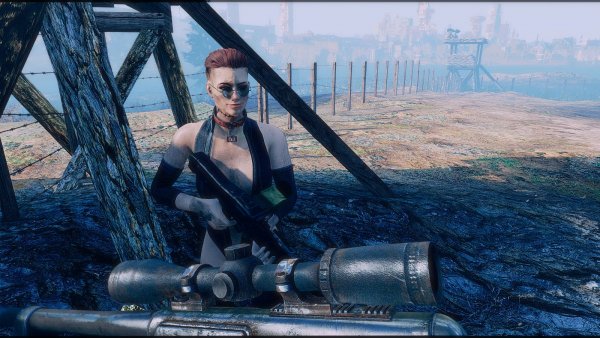 С модом на загрязнение тела.. Fallout-4 (Сборка 7.5)
