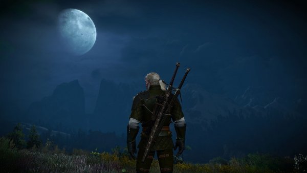 ПЕЙЗАЖНОЕ с Геральтом.. Ведьмак III (сборка Торна)