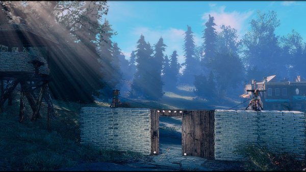 Вход в новое поселение.. Poselenia Windfire Fallout-4