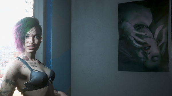 Джуди:-"Что нравится - это моя работа в прямом и переносном смысле!".