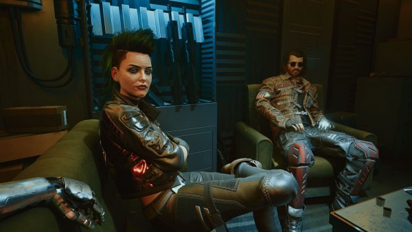 Бестия и её дружок.. Cyberpunk 2077 глазами Windfire