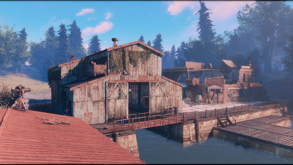 Поселение Эгрет-турс.. Poselenia Windfire Fallout-4